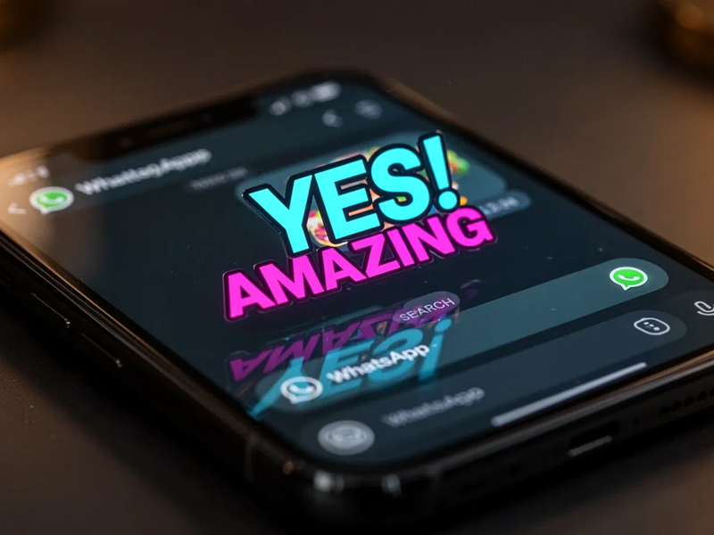 WhatsApp führt KI-Sticker und Text-zu-Sticker-Funktion ein - Foto: über boerse-global.de