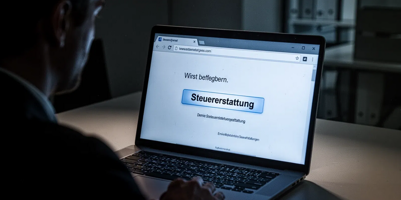 BZSt-Phishing: Betrüger locken mit angeblicher Steuererstattung - Foto: über boerse-global.de