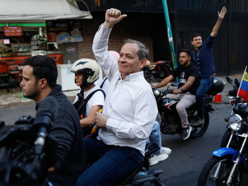 Juan Pablo Guanipa soll kurz nach seiner Freilassung entführt worden sein - Foto: Cristian Hernandez/AP/dpa