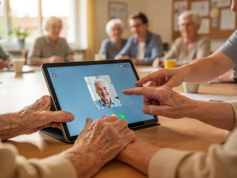 MuT-Partner: Digitale Sprechstunde für Senioren in Regenstauf - Foto: über boerse-global.de