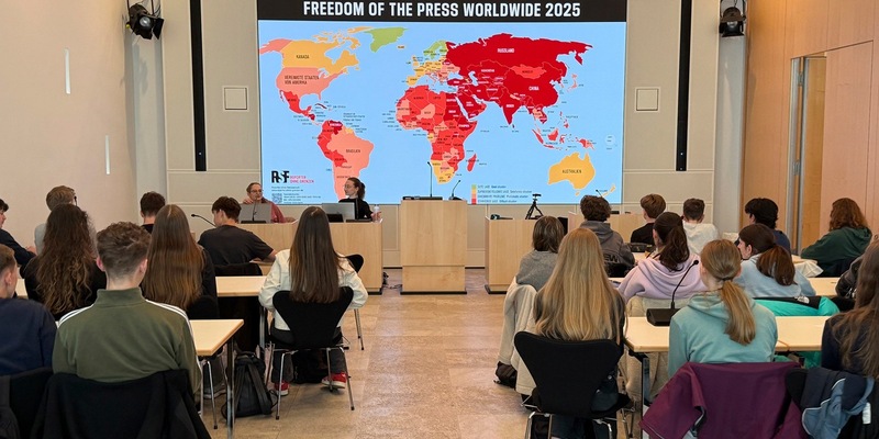 Aktionswoche #SchuleFürPressefreiheit im Mai - Anmeldungen für Schülerinnen und Schüler ab sofort bis zum 6. März möglich - Foto: presseportal.de