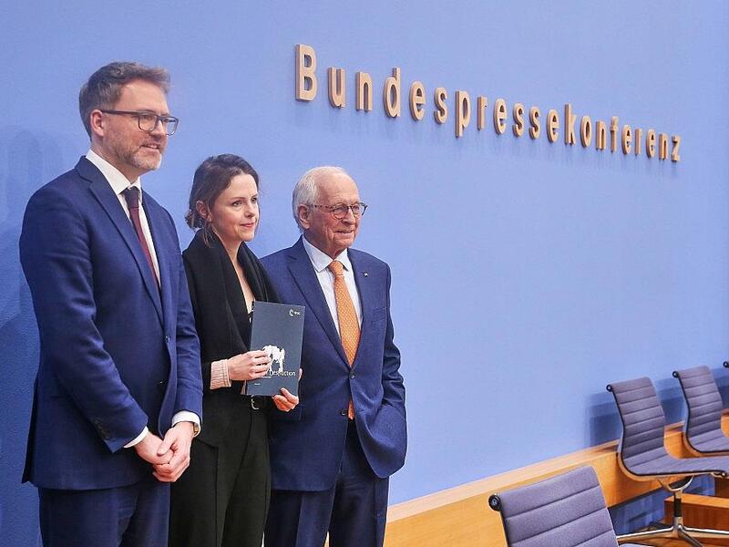 Pressekonferenz vor Münchner Sicherheitskonferenz am 09.02.2026 - Foto: via dts Nachrichtenagentur