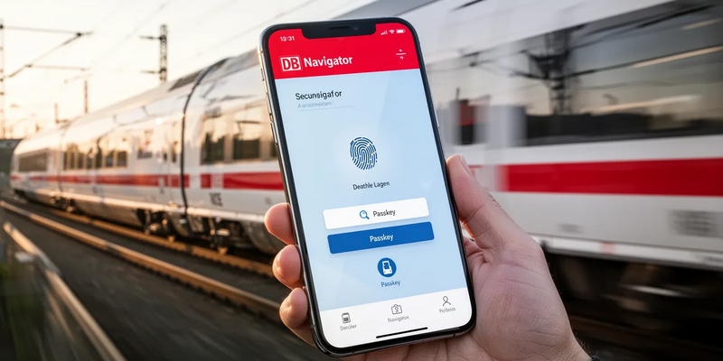 DB Navigator führt passwortlose Anmeldung per Passkey ein - Foto: über boerse-global.de