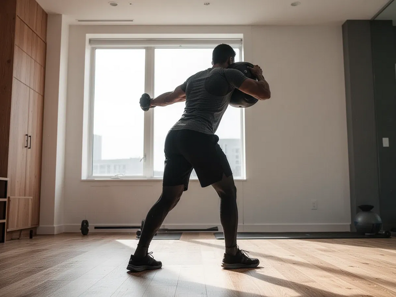 Bauchmuskel-Training im Stehen lindert Rückenschmerzen - Foto: über boerse-global.de