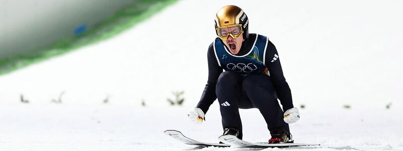 Philipp Raimund zeigte einen quasi perfekten Wettkampf. - Foto: Daniel Karmann/dpa