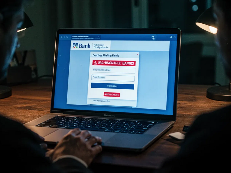 Phishing-Welle: Bankkunden im Visier perfekter Fälschungen - Foto: über boerse-global.de