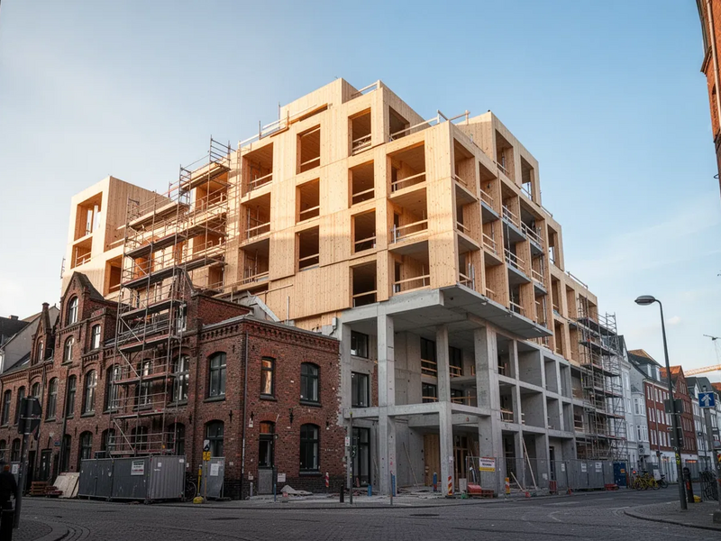 Neues Amt Altona startet im Frühjahr als Holz-Hybrid-Vorreiter - Foto: über boerse-global.de