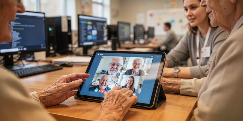 DigitalPakt Alter: Senioren erobern das Internet - Foto: über boerse-global.de