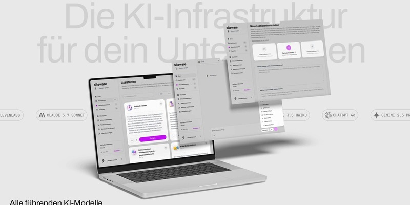 KI ohne Rechtsrisiko: Siteware baut Europas erste vollkonforme Plattform für Unternehmen aus - Foto: presseportal.de