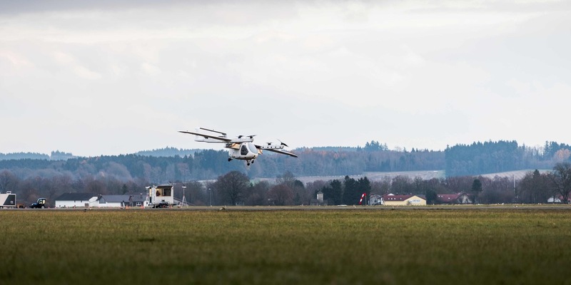 ERC System startet Flugerprobung eines der bislang schwersten elektrischen Senkrechtstarter Europas - Foto: presseportal.de