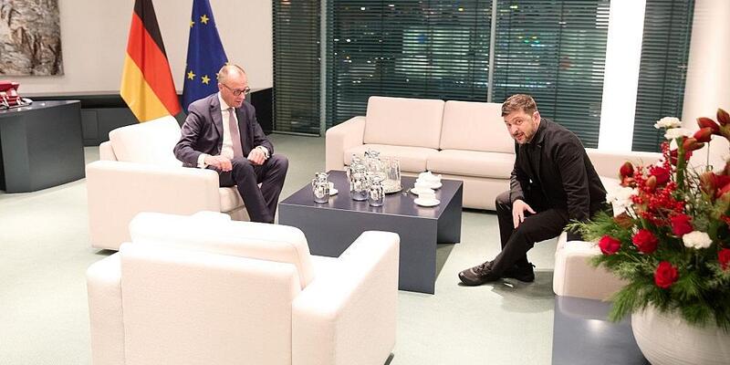 Friedrich Merz und Wolodymyr Selenskyj (Archiv) - Foto: via dts Nachrichtenagentur