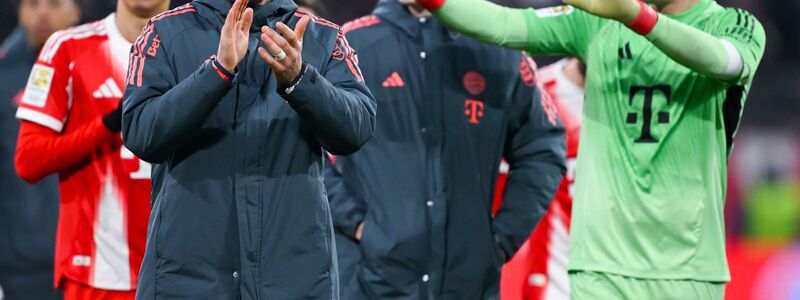 Verlängern sie beim FC Bayern? Harry Kane (l) und Manuel Neuer (r). (Archivbild) - Foto: Sven Hoppe/dpa