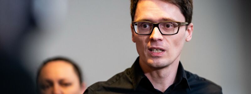 Der Thüringer Linksfraktionschef Christian Schaft spricht von einer «Zufallsmehrheit». (Archivbild)  - Foto: Jacob Schröter/dpa