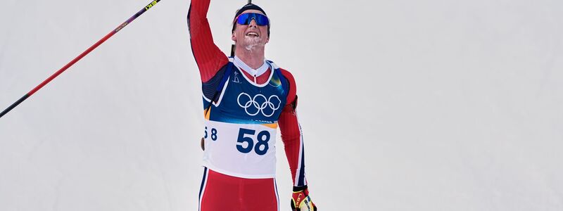 Johan-Olav Botn erlebt einen besonders emotioanlen Moment. - Foto: Andrew Medichini/AP/dpa