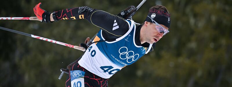 Philipp Nawrath überzeugte im ersten Einzelrennen. - Foto: Hendrik Schmidt/dpa