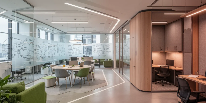 Büros werden zu hybriden Innovations-Hubs - Foto: über boerse-global.de