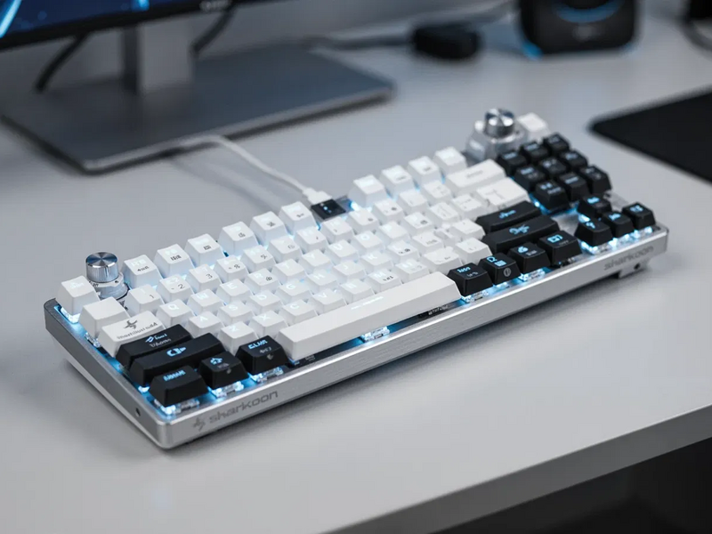 Sharkoon SGK55W: Premium-Tastatur zum Budget-Preis - Foto: über boerse-global.de