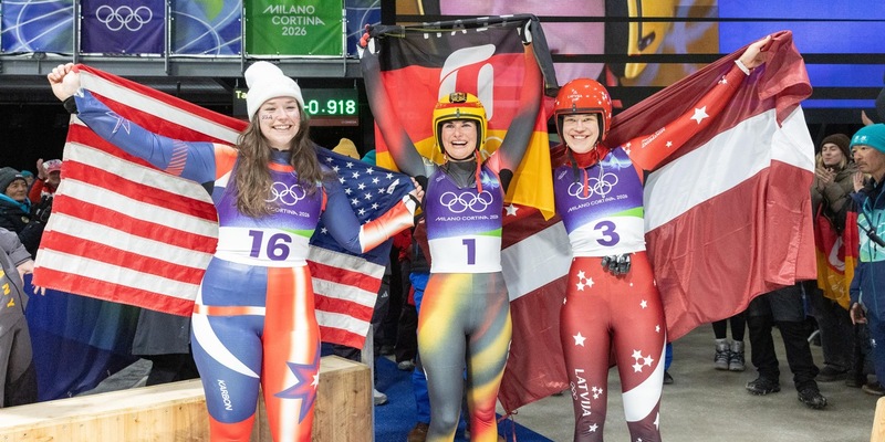 Ziel erreicht: Gold für Julia Taubitz - Foto: presseportal.de