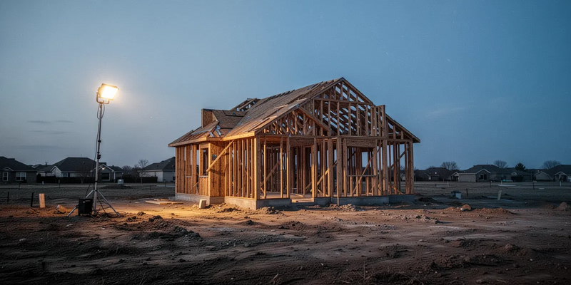 Eigenheimbau in Deutschland bricht historisch ein - Foto: über boerse-global.de