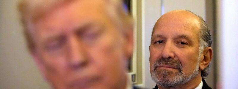 Auch US-Handelsminister Howard Lutnick geriet in Erklärungsnot. (Archivfoto) - Foto: Mark Schiefelbein/AP/dpa