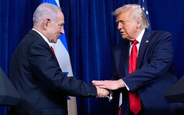 Es ist das siebte Treffen zwischen Israels Premier Netanjahu und US-Präsident Trump seit Trumps Amtsantritt. (Archivbild) - Foto: Alex Brandon/AP/dpa