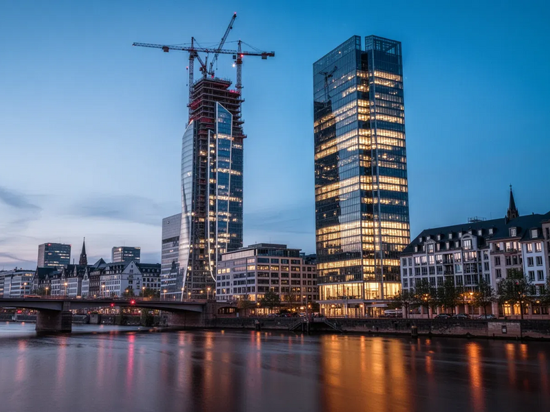 Millennium Tower: Frankfurts künftiger Rekord-Wolkenkratzer - Foto: über boerse-global.de