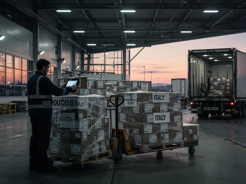 Italienische Paketgebühr löst Logistik-Chaos aus - Foto: über boerse-global.de