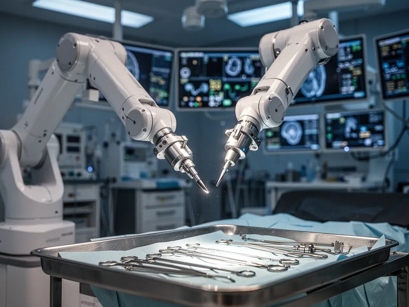 NaoTrac-Roboter führt erste autonome Hirn-OPs in Deutschland durch - Foto: über boerse-global.de