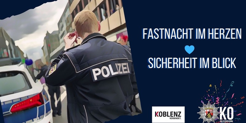 POL-PPKO: Fastnacht im Herzen - Sicherheit im Blick Gemeinsam feiern-sicher und respektvoll - Foto: presseportal.de