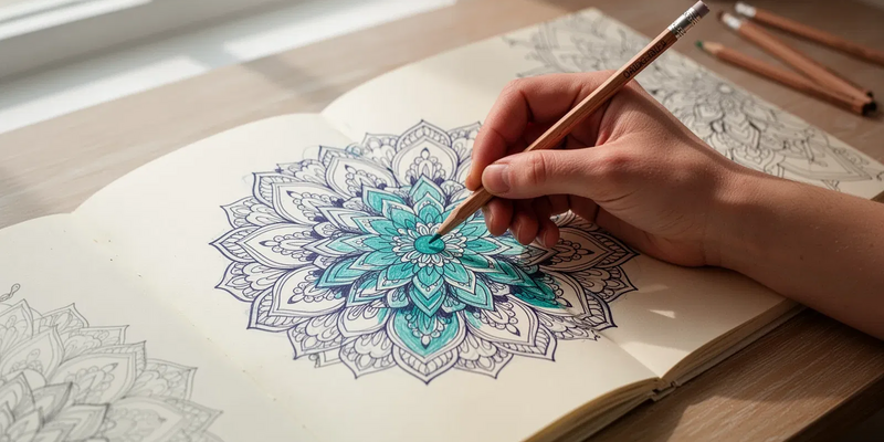 Malbücher für Erwachsene: Die Wissenschaft hinter dem Stresskiller - Foto: über boerse-global.de