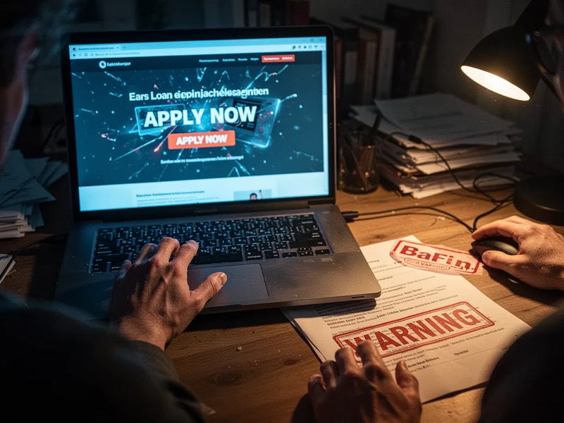 BaFin warnt vor neuen Kreditbetrügern im Netz - Foto: über boerse-global.de