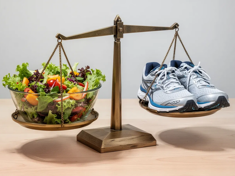 Ernährung schlägt Sport beim Abnehmen - Foto: über boerse-global.de