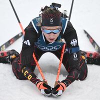Franziska Preuß konnte am Ende nicht jubeln. - Foto: Hendrik Schmidt/dpa