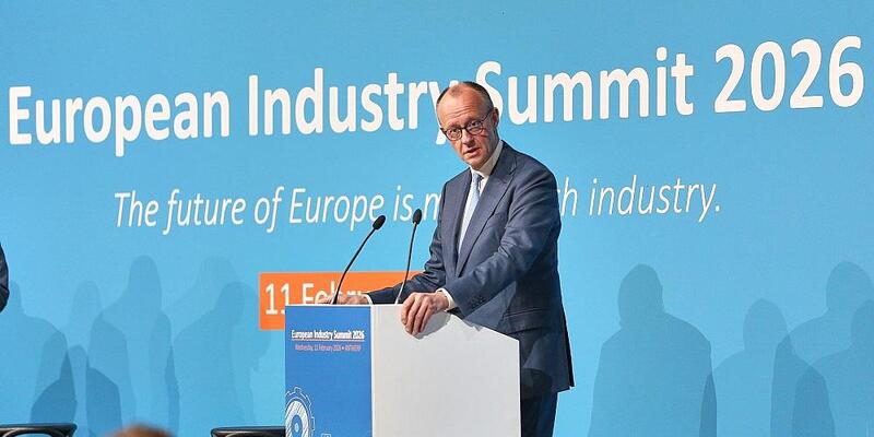 Friedrich Merz am 11.02.2026 - Foto: via dts Nachrichtenagentur