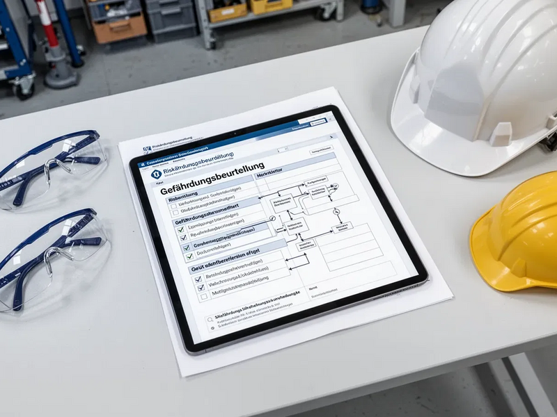 Gefährdungsbeurteilung 2026: Neue Regeln, mehr Kontrollen - Foto: über boerse-global.de