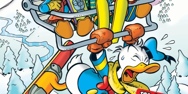 Bobpiloten Friedrich und Lochner duckifiziert im Micky Maus Magazin Nr.05/26 - Foto: presseportal.de