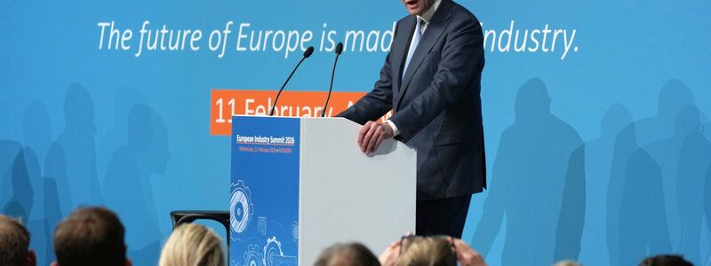 In seiner Rede grenzte sich Merz bewusst von Macron ab.  - Foto: Virginia Mayo/AP/dpa