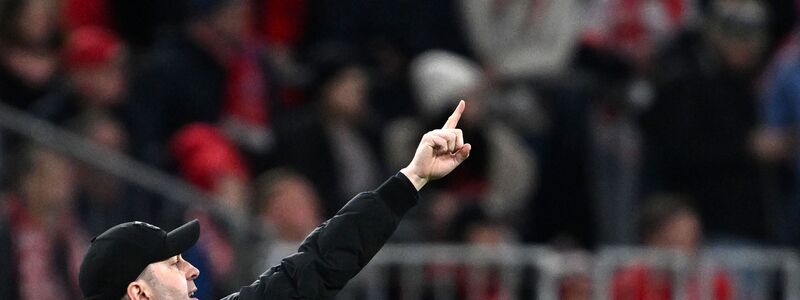 Ole Werner war nach dem 0:2 beim FC Bayern wütend auf die Schiedsrichter. - Foto: Sven Hoppe/dpa