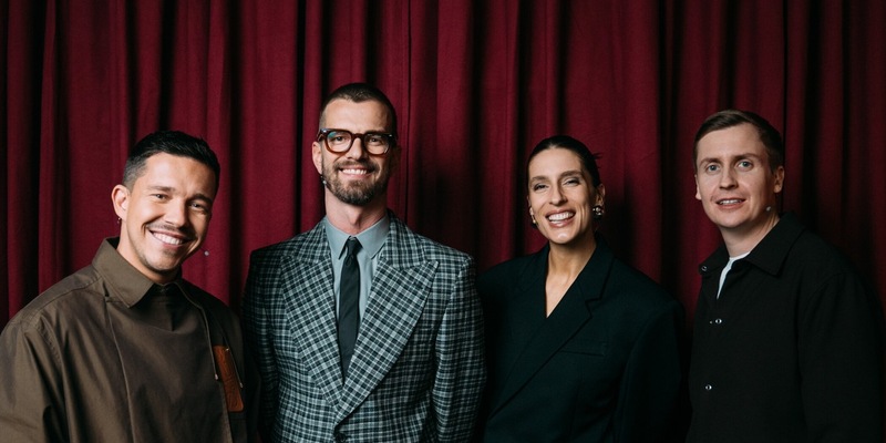 Nico Santos Joko Winterscheidt Andrea Petkovic Till Reiners Wer stiehlt mir die Show? - Foto: Joyn/Florida TV/Julian Mathieu, presseportal.de