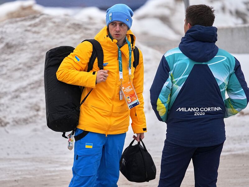Wladislaw Heraskewytsch darf nicht an den olympischen Start gehen. - Foto: Fatima Shbair/AP/dpa