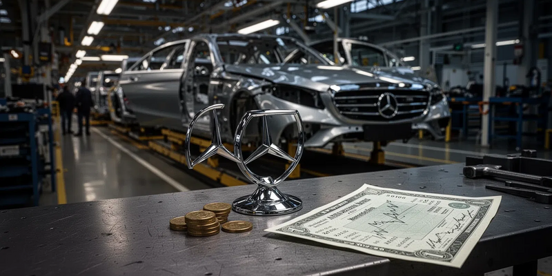 Mercedes-Benz halbiert Mitarbeiterbonus nach schwachem Jahr - Foto: über boerse-global.de