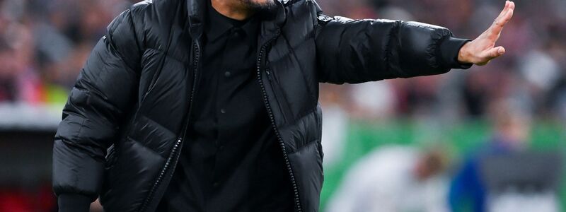 Der nächste Münchner Triple-Coach? Vincent Kompany in Aktion am Spielfeldrand. - Foto: Sven Hoppe/dpa