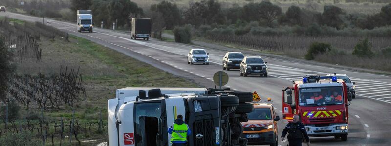 In Frankreich gab es durch den Sturm «Nils» einen Toten.  - Foto: Ed Jones/AFP/dpa