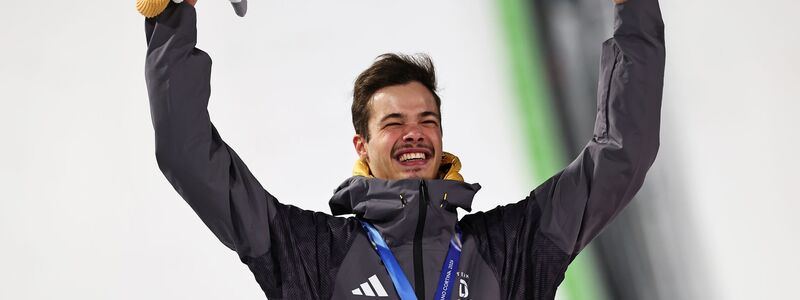 Philipp Raimund will auch auf der Großschanze angreifen. - Foto: Daniel Karmann/dpa