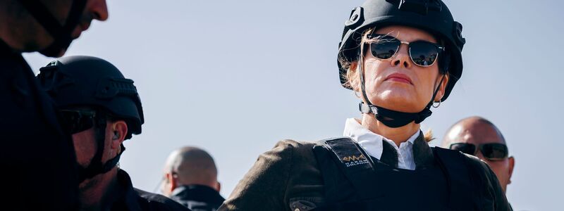 Als erste deutsche Politikerin nach dem Überfall der Hamas vom 7. Oktober im Gazastreifen: Bundestagspräsidentin Klöckner - Foto: Xander Heinl/Deutscher Bundestag/dpa