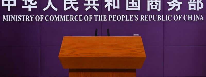 Chinas Handelsministerium hatte seit 2024 den Fall untersucht. (Symbolbild)  - Foto: Johannes Neudecker/dpa