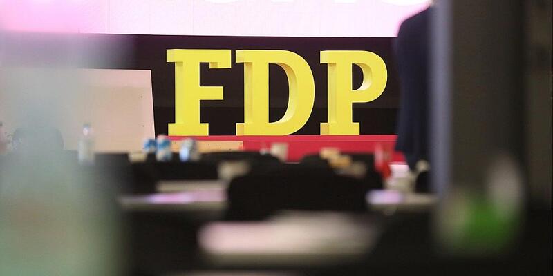 FDP-Logo auf Parteitag (Archiv) - Foto: via dts Nachrichtenagentur