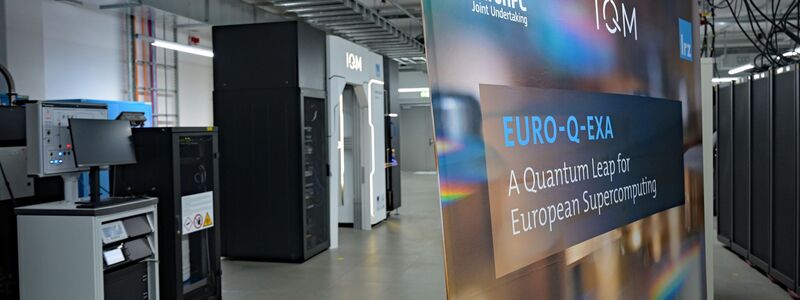 Die Inbetriebnahme des Quantencomputer Euro-Q-Exa gilt als Meilenstein. - Foto: Malin Wunderlich/dpa