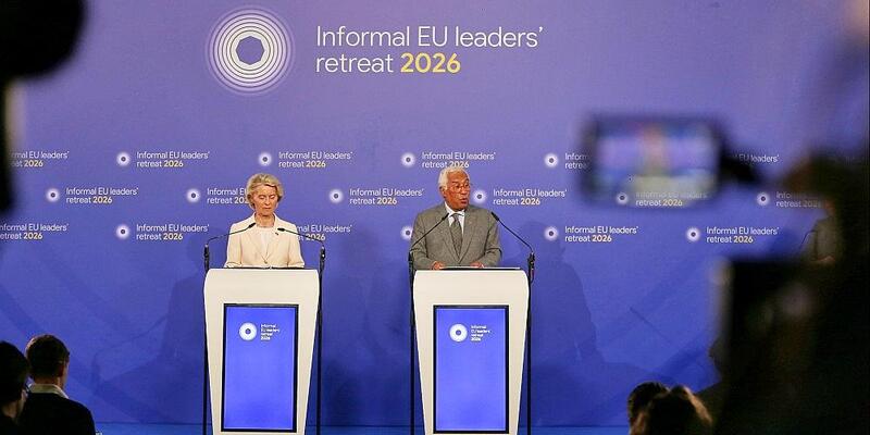 Ursula von der Leyen und Antonio Costa am 12.02.2026 - Foto: via dts Nachrichtenagentur