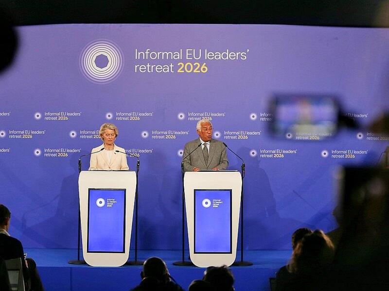 Ursula von der Leyen und Antonio Costa am 12.02.2026 - Foto: via dts Nachrichtenagentur